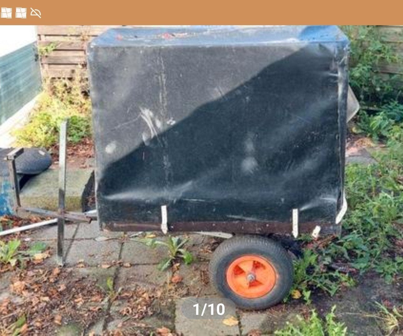 Aanhanger voor skelter of handkar voor in de tuin, Ophalen, Overige merken