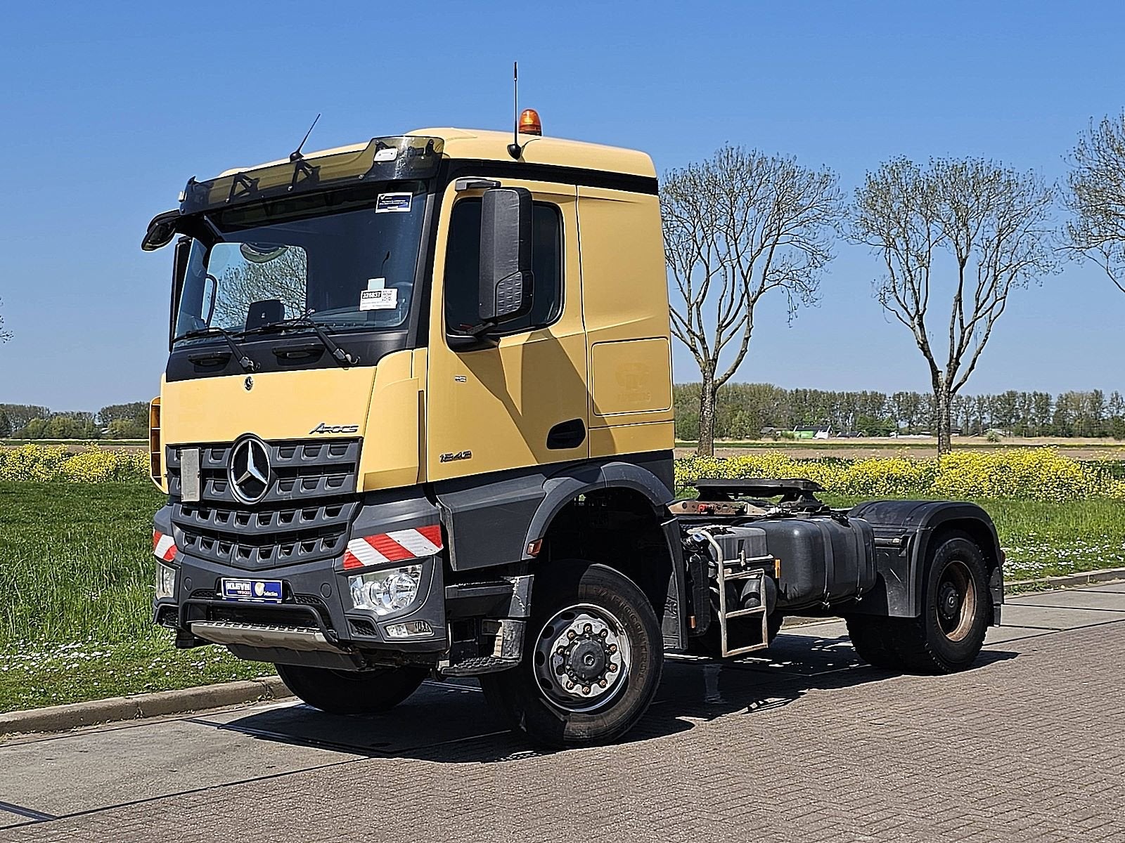 MERCEDES-BENZ ACTROS 1843 AS 4x4 allrad pto+hydr., Auto's, Automaat, Euro 6, 428 pk, Bedrijf