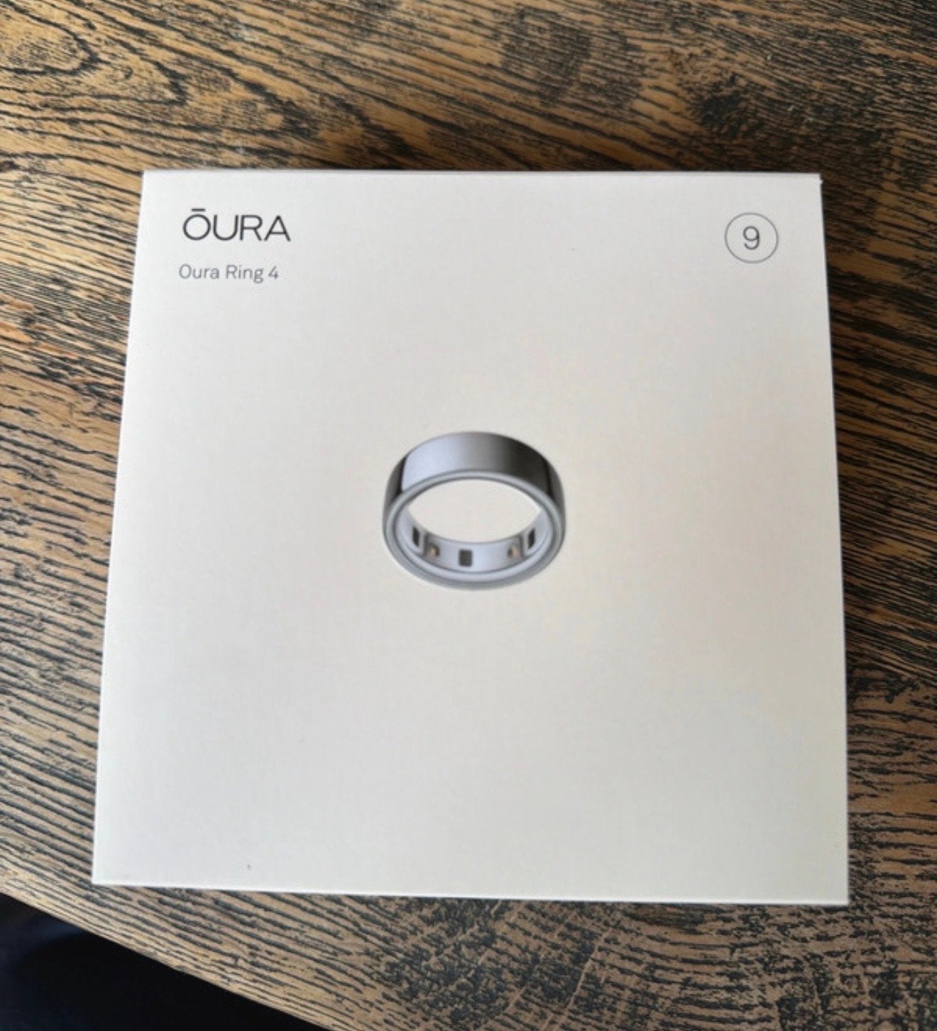 Gloednieuwe Oura Ring 4 met portable charger maat 9, 20 of groter, Nieuw, Ophalen of Verzenden, Dame