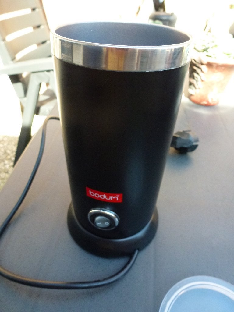 te koop Bodum BISTRO Elektrische Melkopschuimer, Overige typen, Bodum, Ophalen of Verzenden, Zo goed als nieuw