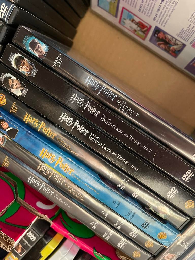 Harry Potter 7 films DVD Collectie - Diverse Films, Vanaf 12 jaar, Ophalen of Verzenden, Gebruikt, Overige genres