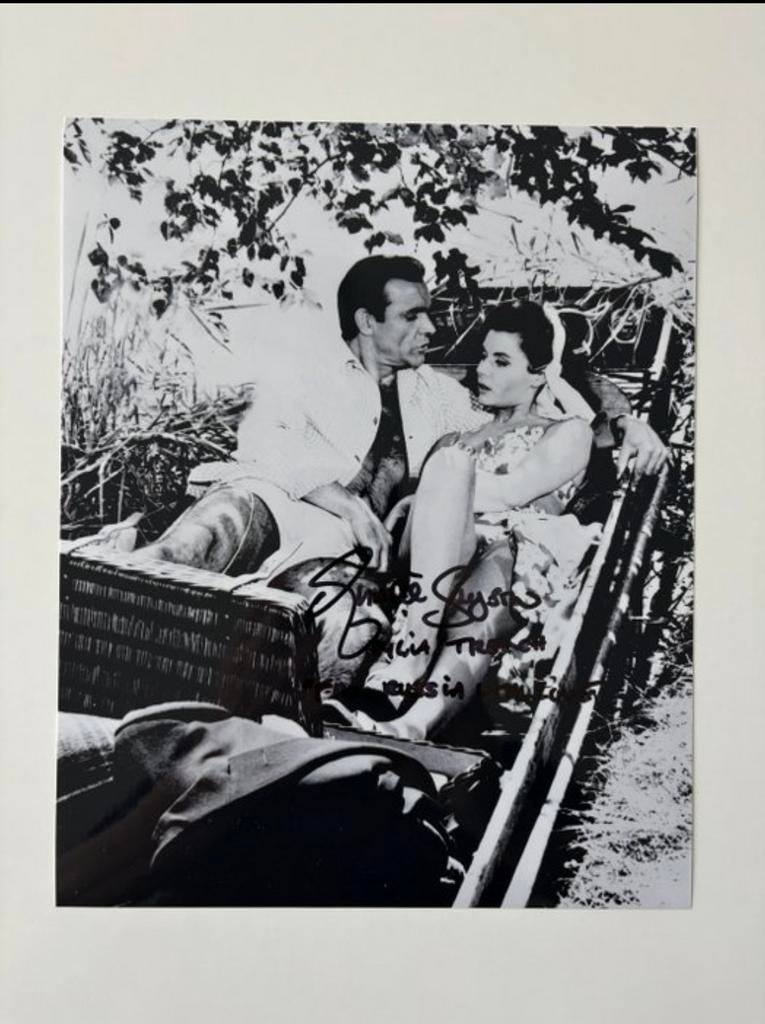 James Bond, foto gesigneerd, Ophalen of Verzenden