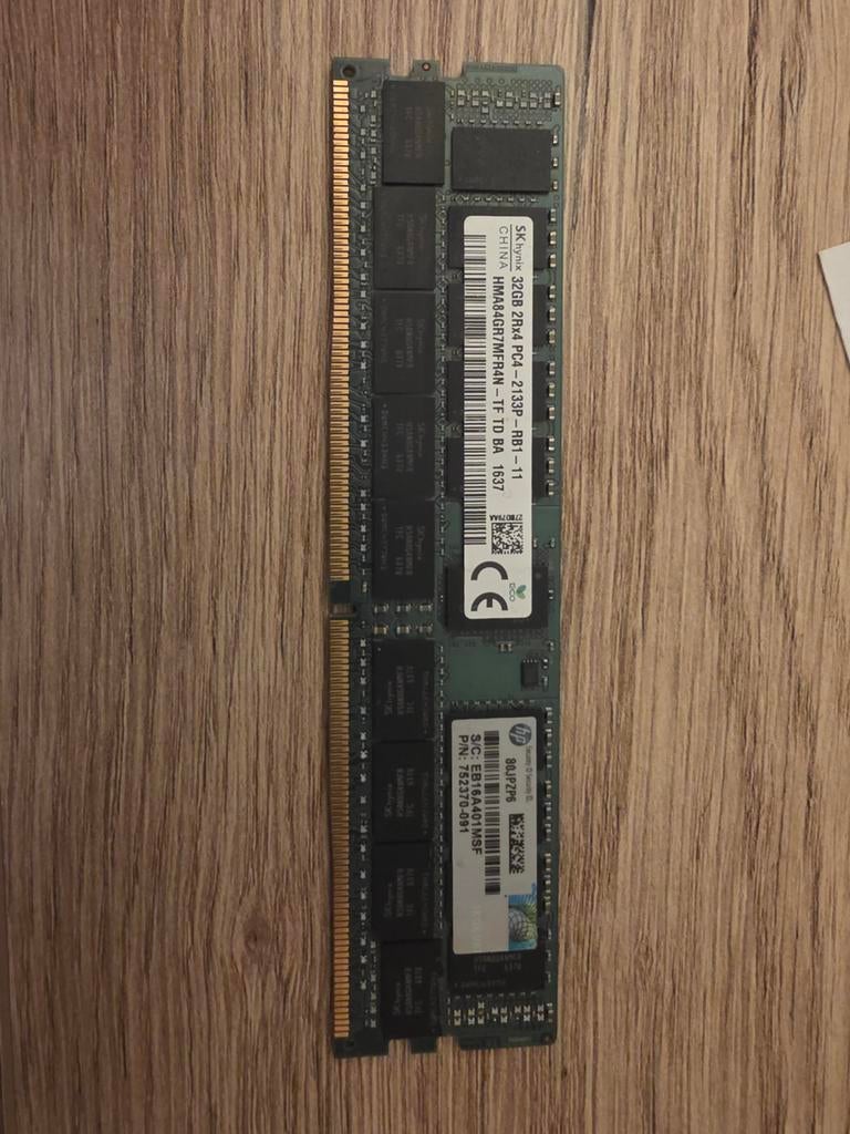 SK Hynix 32GB DDR4 ECC RDIMM Server Geheugen, Ophalen of Verzenden