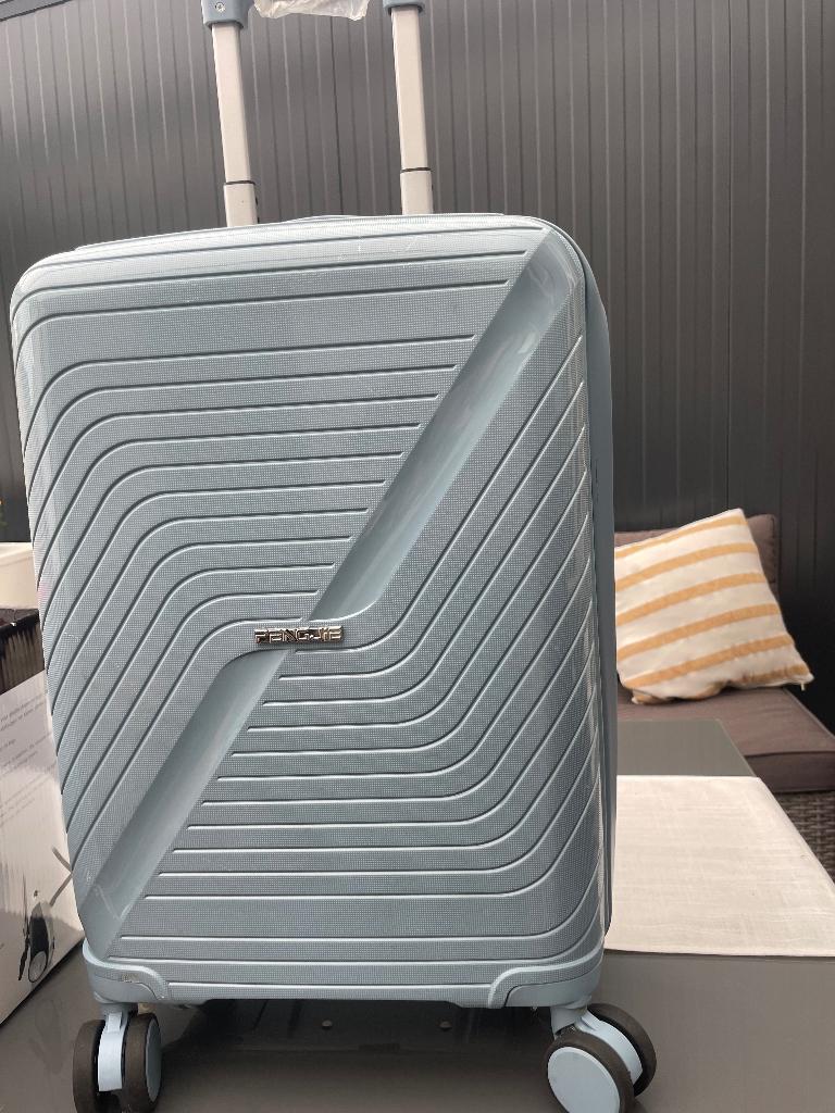 Kleine koffer (nieuw), Wieltjes, Hard kunststof, Nieuw, Minder dan 50 cm