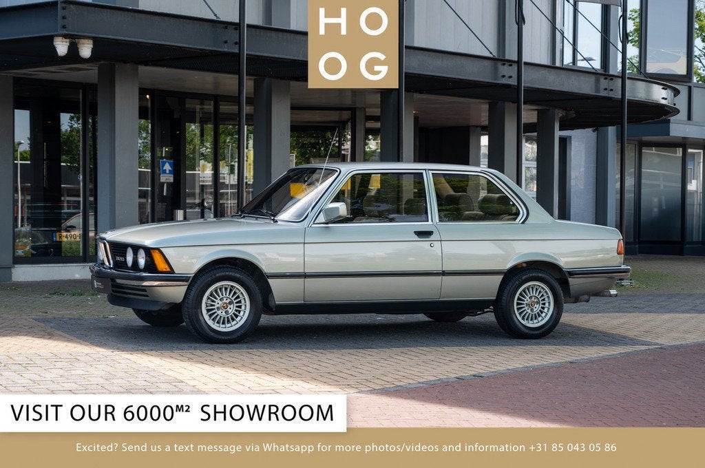 BMW 3-serie 320 E21 (bj 1982), Auto's, Stof, Overige kleuren, 4 stoelen, 122 pk