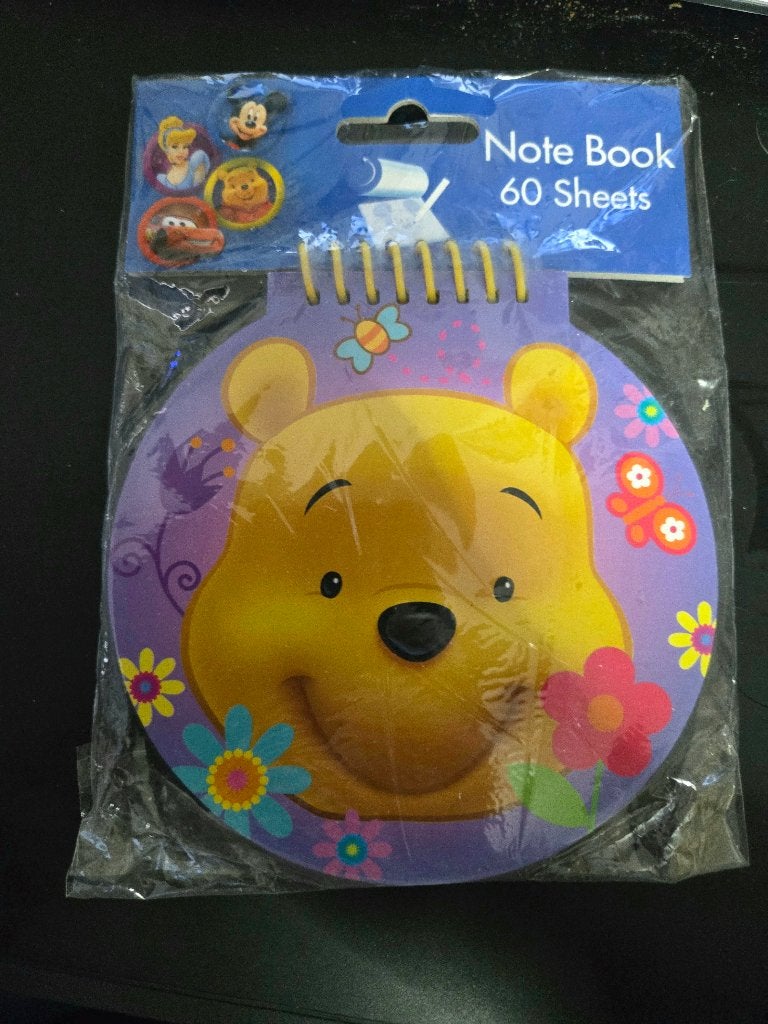 Disney Winnie de Poeh notitieblok met spiraalbinding. Nieuw, Ophalen, Winnie de Poeh of vrienden, Nieuw, Overige typen