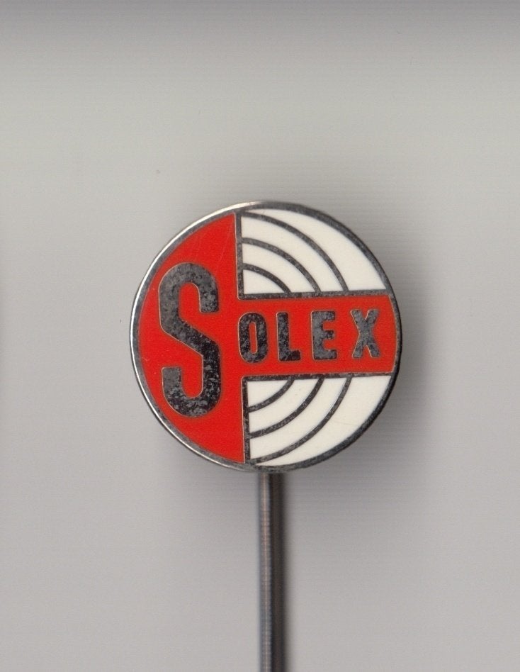Solex Bromfiets  Brommer logo speldje, Gebruikt, Niet vindbaar, Niet vindbaar, Speldje of Pin