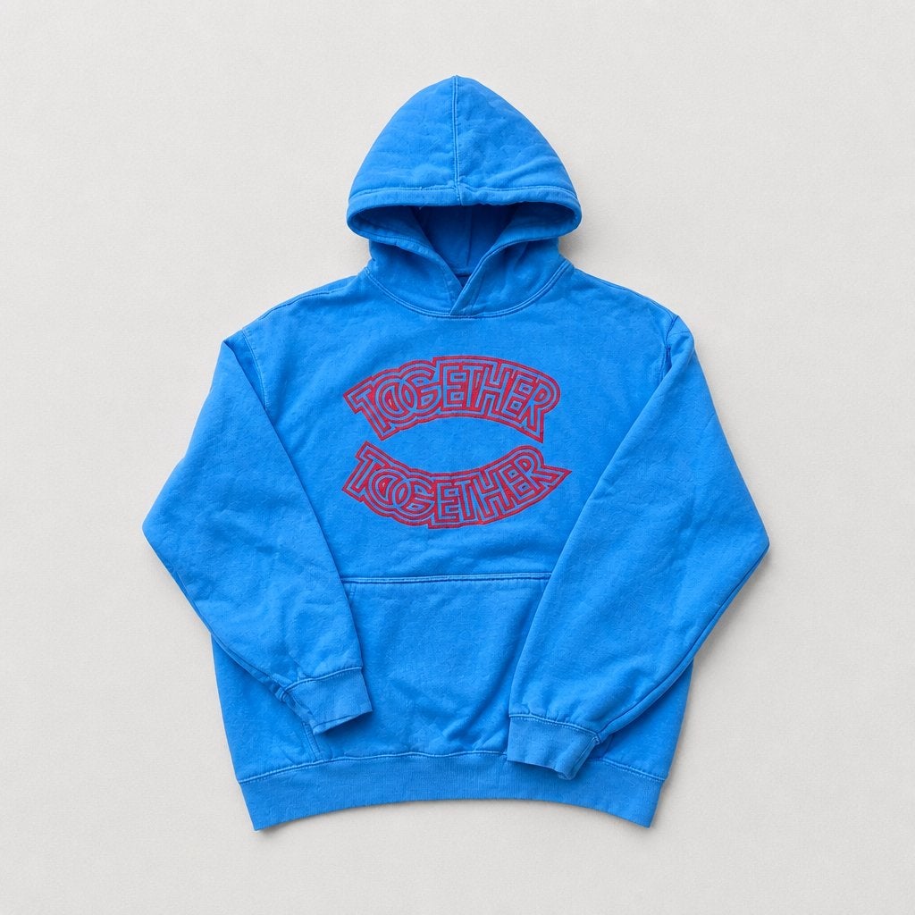 Nieuwe Harry Styles 'Together' Hoodie - Maat M, Ophalen of Verzenden, Nieuw, Maat 38/40 (M), Blauw