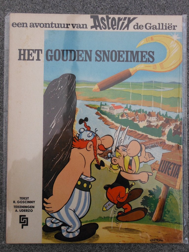 Asterix. Het gouden Snoeimes. 1971, Boeken, Eén stripboek, Ophalen of Verzenden, Gelezen