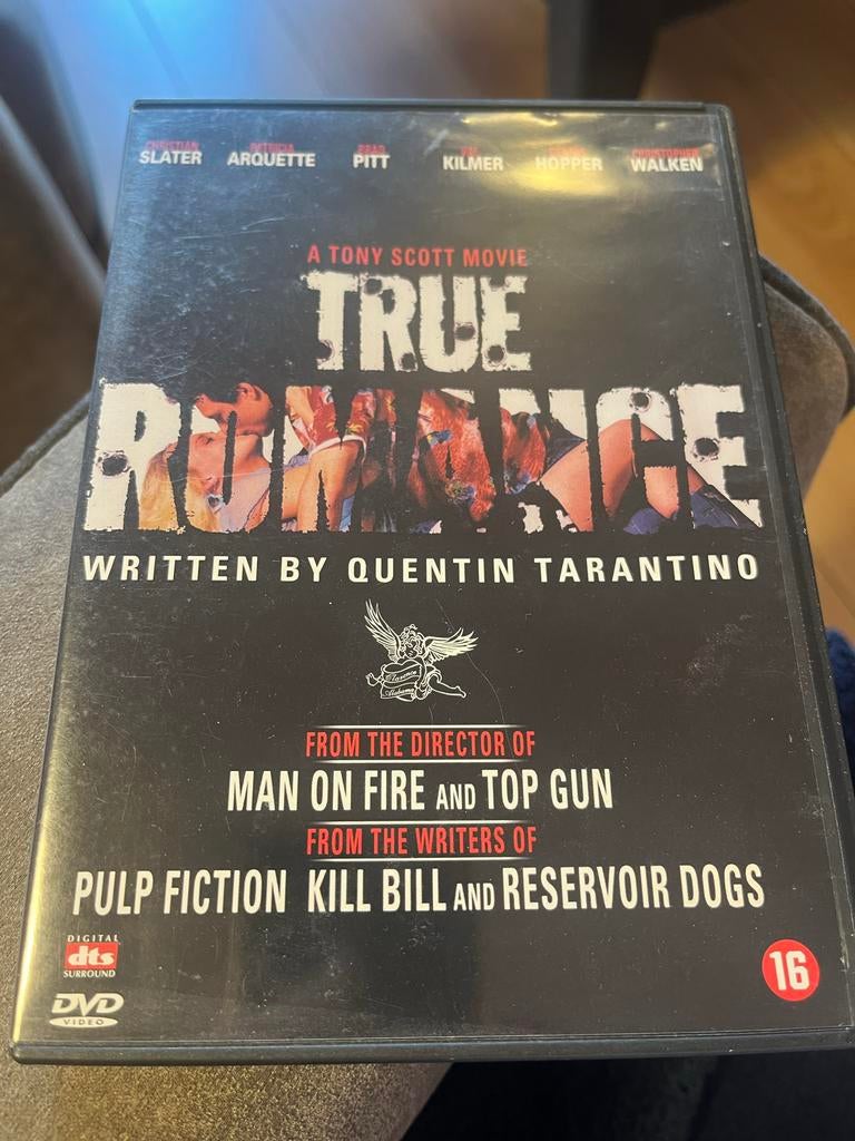 True Romance DVD - Quentin Tarantino & Tony Scott, Vanaf 16 jaar, Ophalen of Verzenden, Gebruikt, Actiethriller