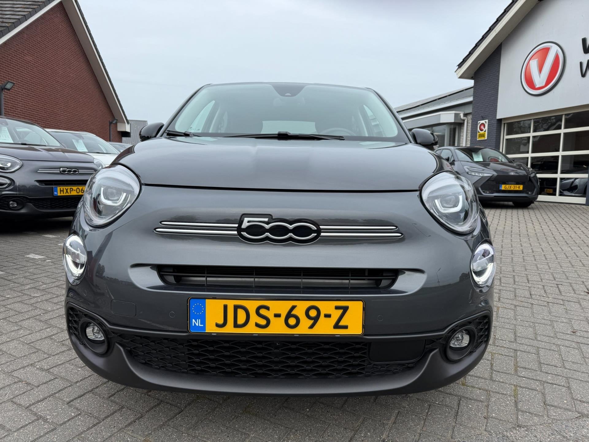 Fiat 500 X 1.5 Hybrid Sport RIJKLAARPRIJS!, Auto's, Gebruikt, 4 cilinders, 500X, Bedrijf