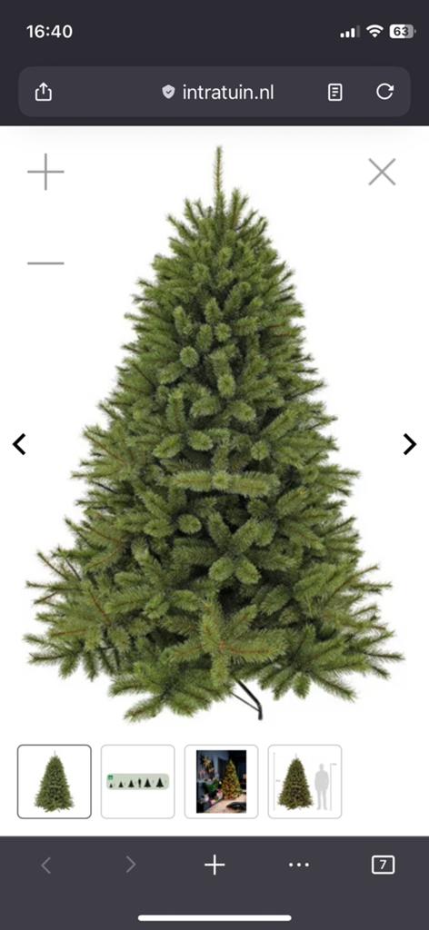Intratuin Romagne kerstboom, groen, Diversen, Kerst, Ophalen, Gebruikt