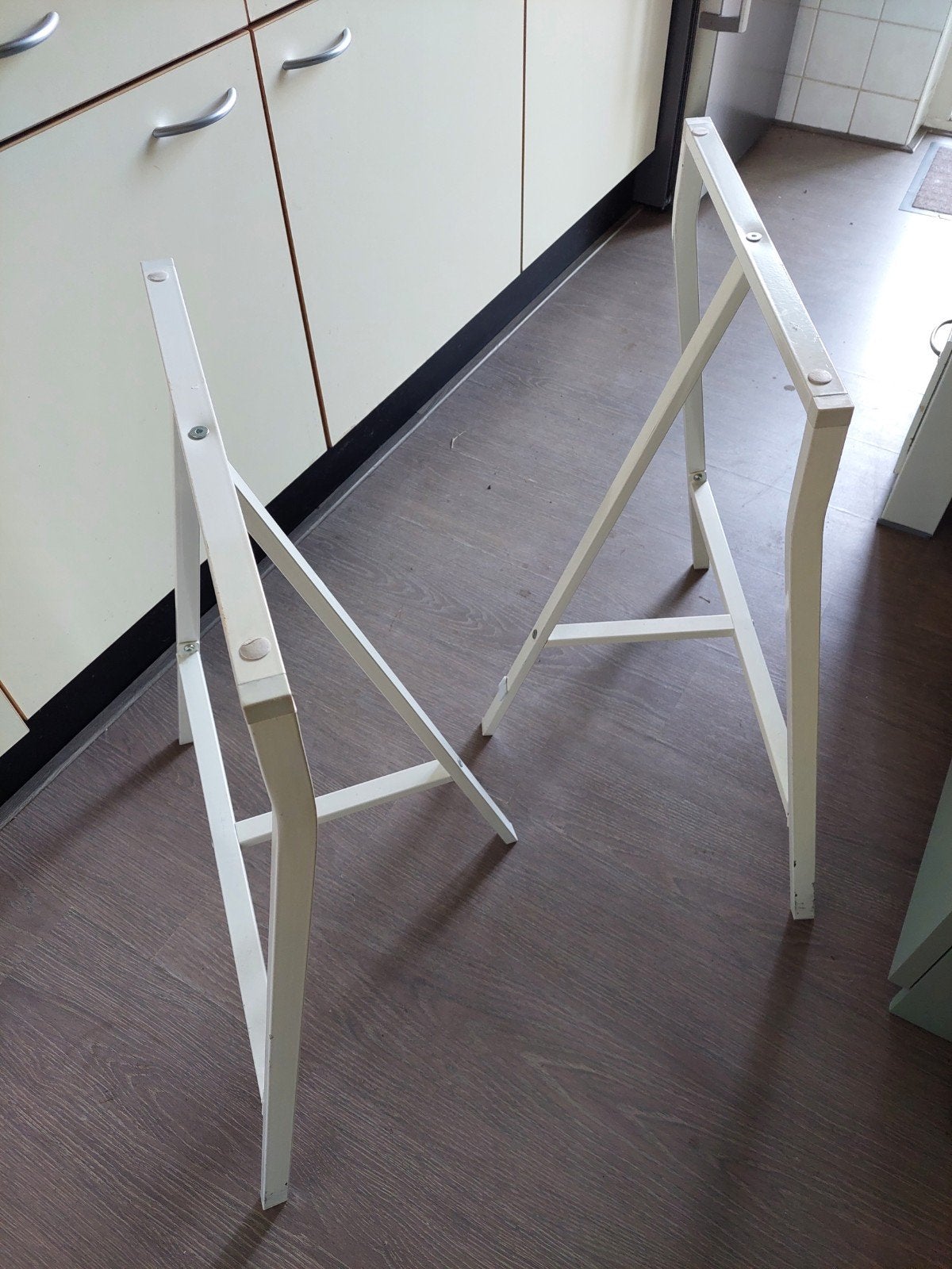 2 schragen ikea, Ophalen, Wasrek