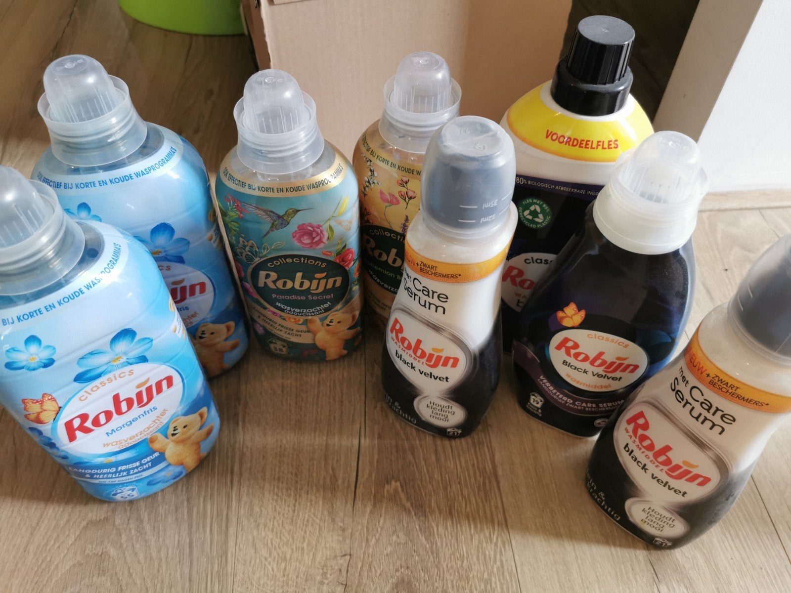 Voorraadje Robijn, Ophalen