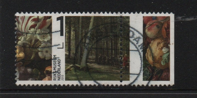 ‹(•¿•)› nl m0269 rijksmuseum tab, Verzenden, Na 1940, Gestempeld