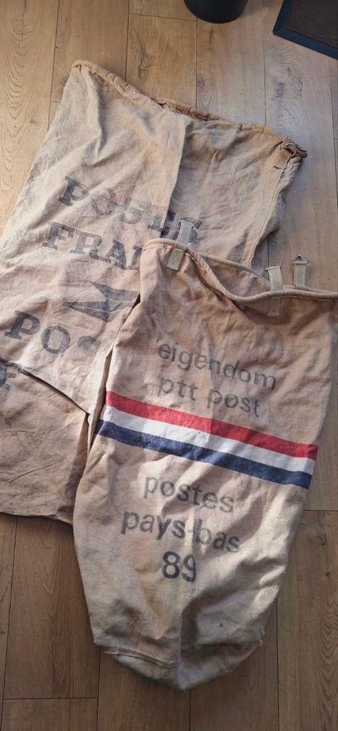 Vintage postzakken frankrijk en ptt post, Ophalen of Verzenden