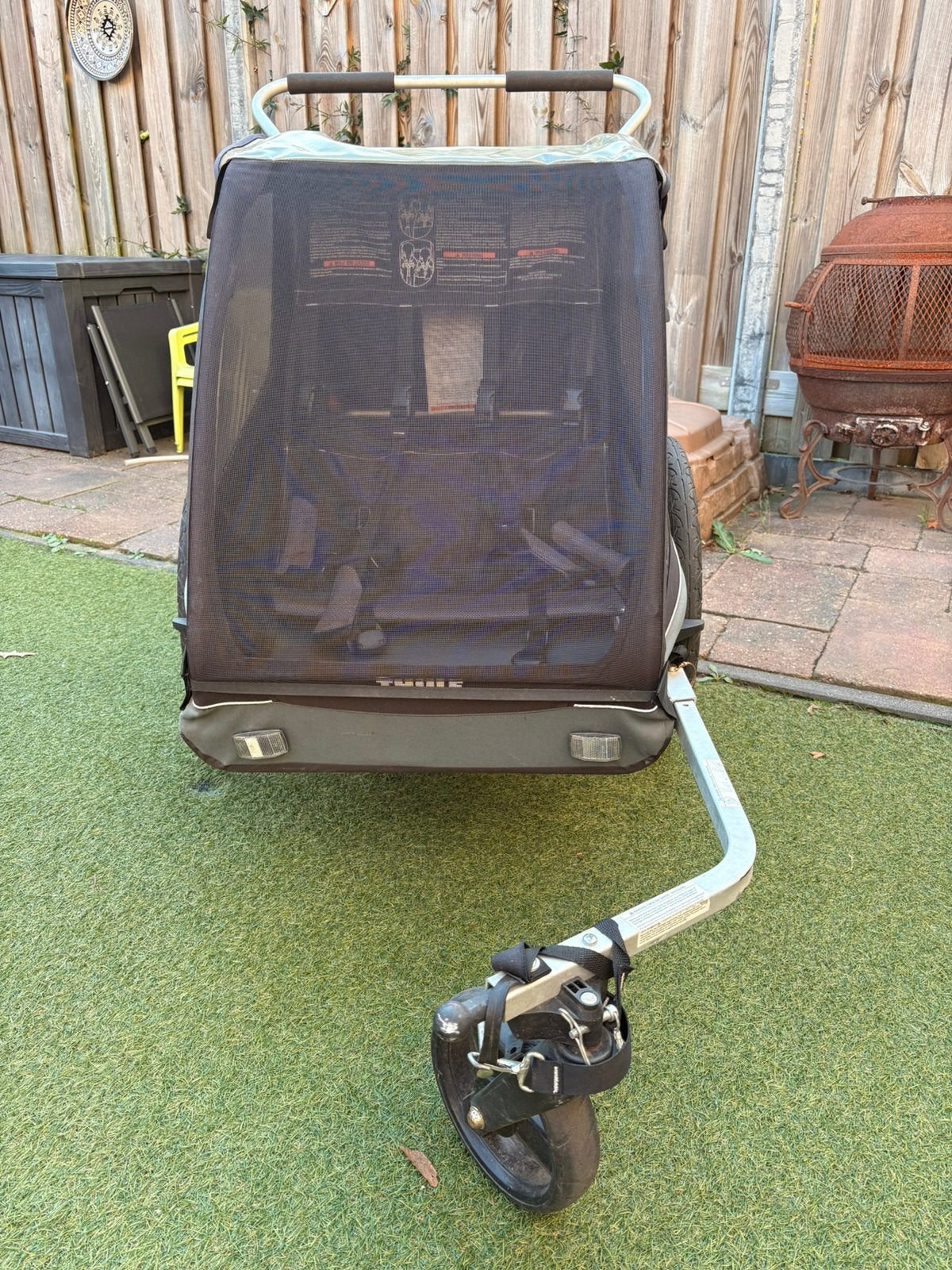 Thule Coaster XT fietskar, Ophalen, Zo goed als nieuw, Kinderkar, 40 tot 60 kg