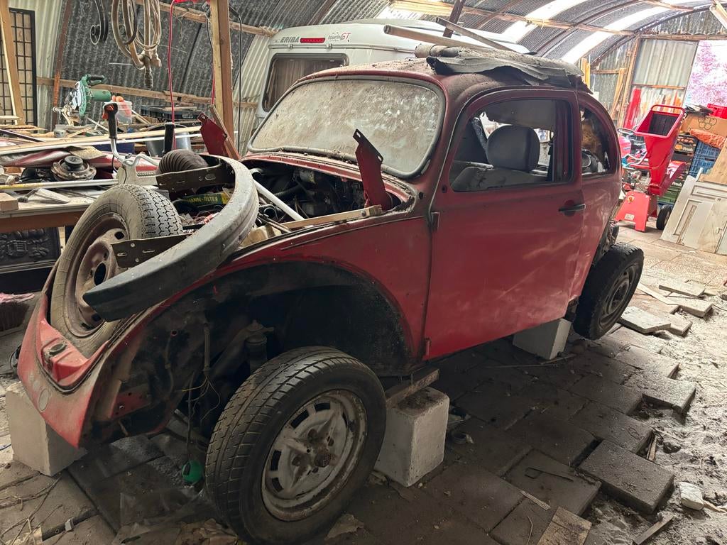 Volkswagen 1200 1.2 Kever 1983 Rood, Origineel Nederlands, Handgeschakeld, Particulier, Hatchback