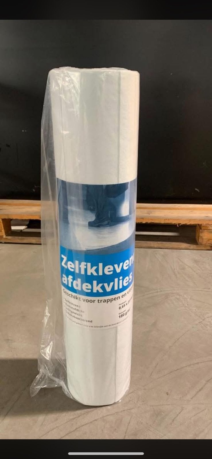 Zelfklevende stucloper 65cm x 25m NIEUW, 30 tot 80 cm, Afdekvlies, Afdekvlies, Overige typen