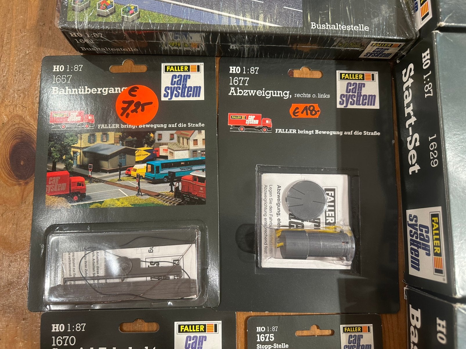 Faller Car-System 3 sets met uitbreiding nieuw in ovp, Hobby en Vrije tijd, Modeltreinen | H0, Overige merken, -, Gelijkstroom of Wisselstroom