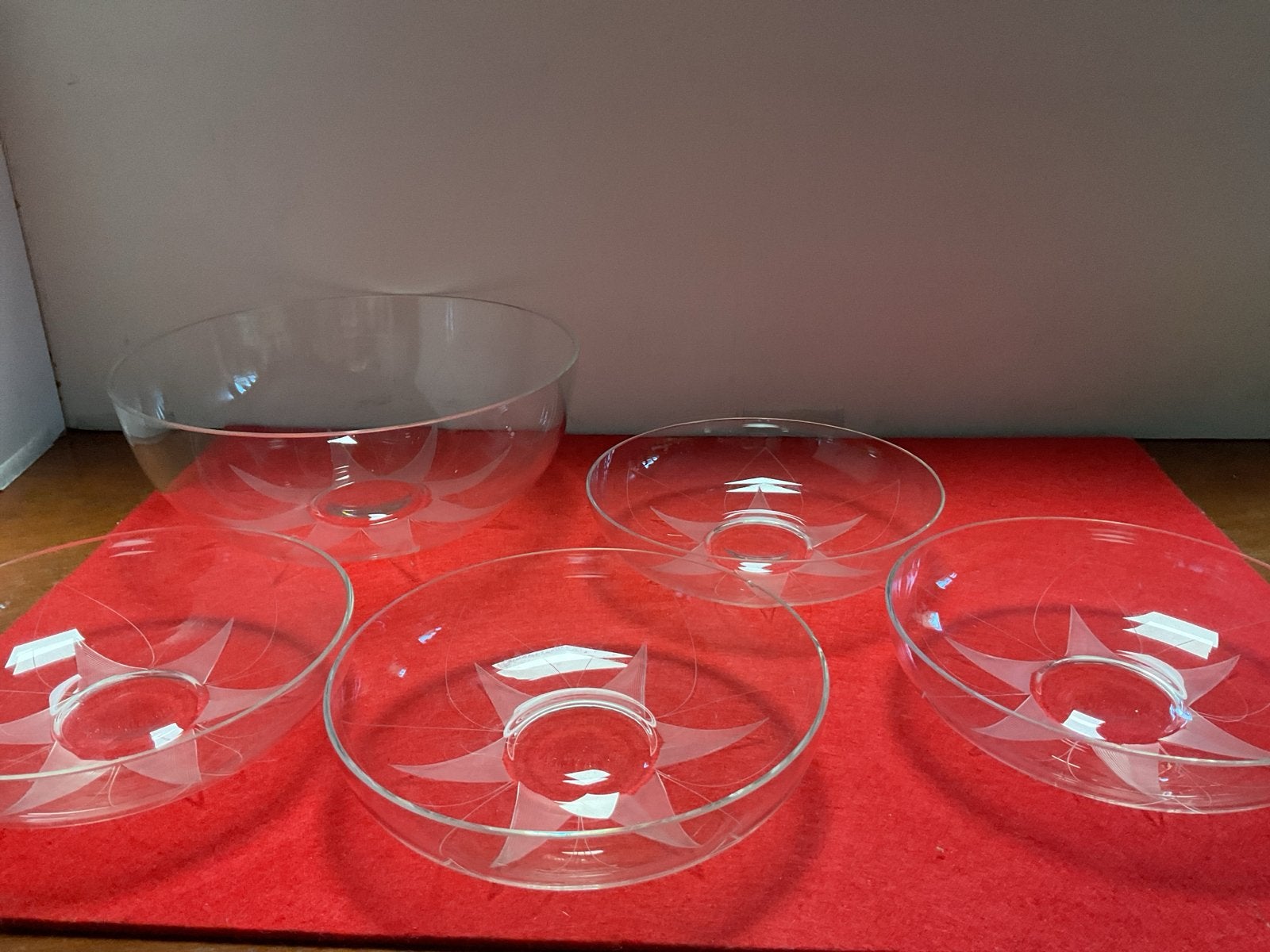 Spiegelau Kristallen Schaaltjes Set - Antiek Geslepen, Antiek en Kunst, Ophalen of Verzenden