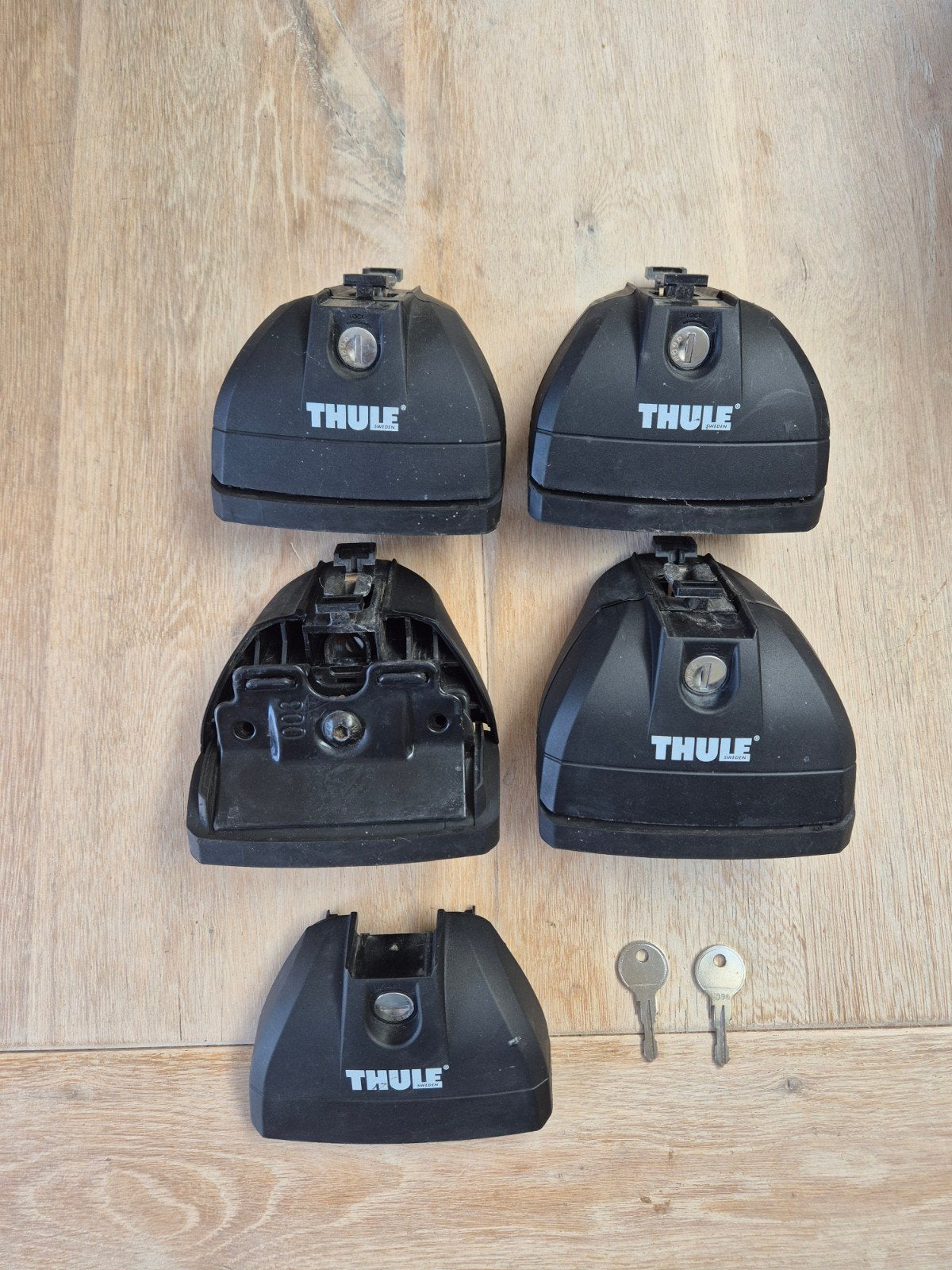 Thule rapid system 753 en Kit 4042 Citroën C4 grand picasso, Auto diversen, Ophalen of Verzenden, Gebruikt