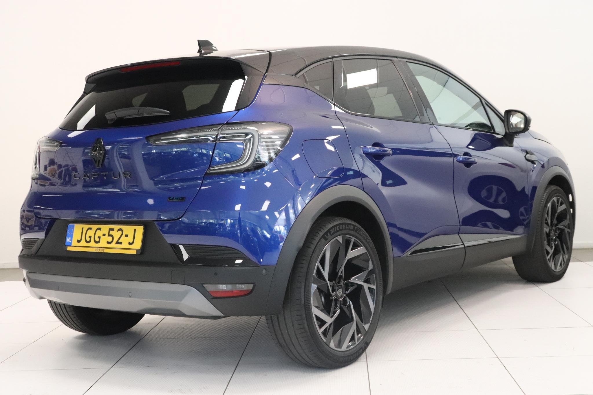 Renault Captur 1.8 E-Tech full hybrid 160 esprit Alpine | Ca, Auto's, 4 cilinders, Met garantie (alle), Blauw, Origineel Nederlands
