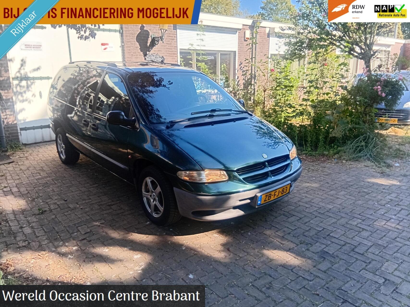 Chrysler Voyager aut invalide rolstoelbus rolstoelvervoer, Gebruikt, 4 cilinders, Grand Voyager, Origineel Nederlands