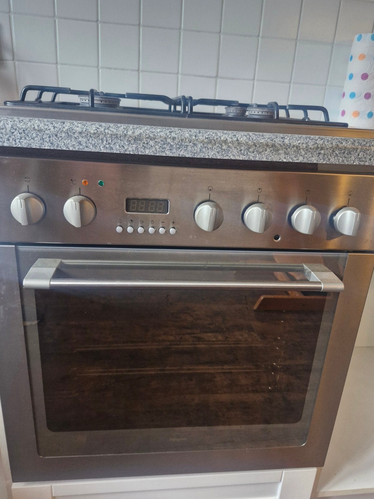 Pelgrim gasfornuis met oven, Ophalen, 60 cm of meer, 4 kookzones, Zo goed als nieuw