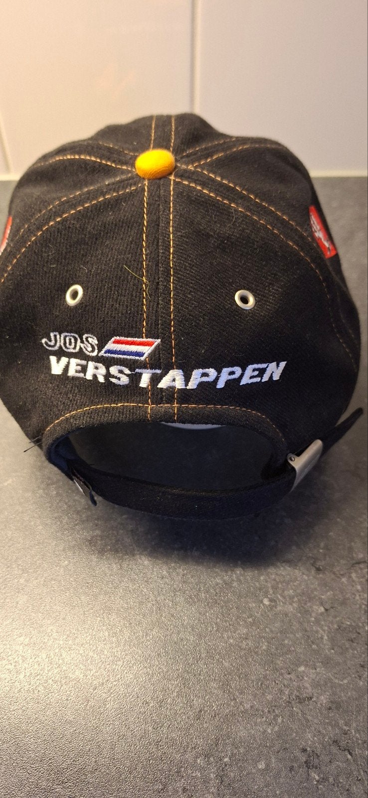 Jos Verstappen Orange Arrows pet, originele merchandise, Ophalen of Verzenden, Zo goed als nieuw