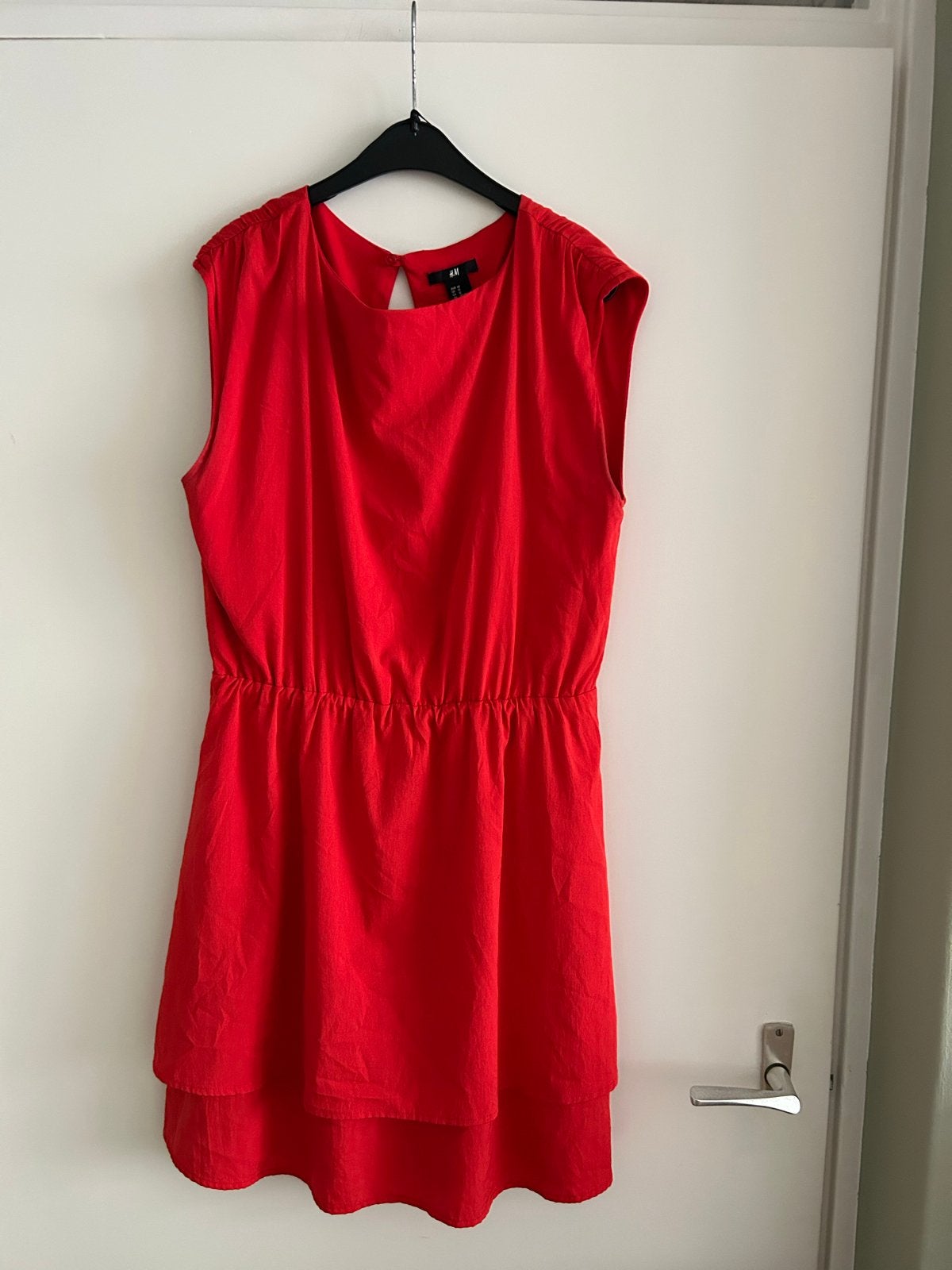 Rode zomerjurk , maat M, Kleding | Dames, Maat 38/40 (M), Ophalen of Verzenden, Zo goed als nieuw, Boven de knie