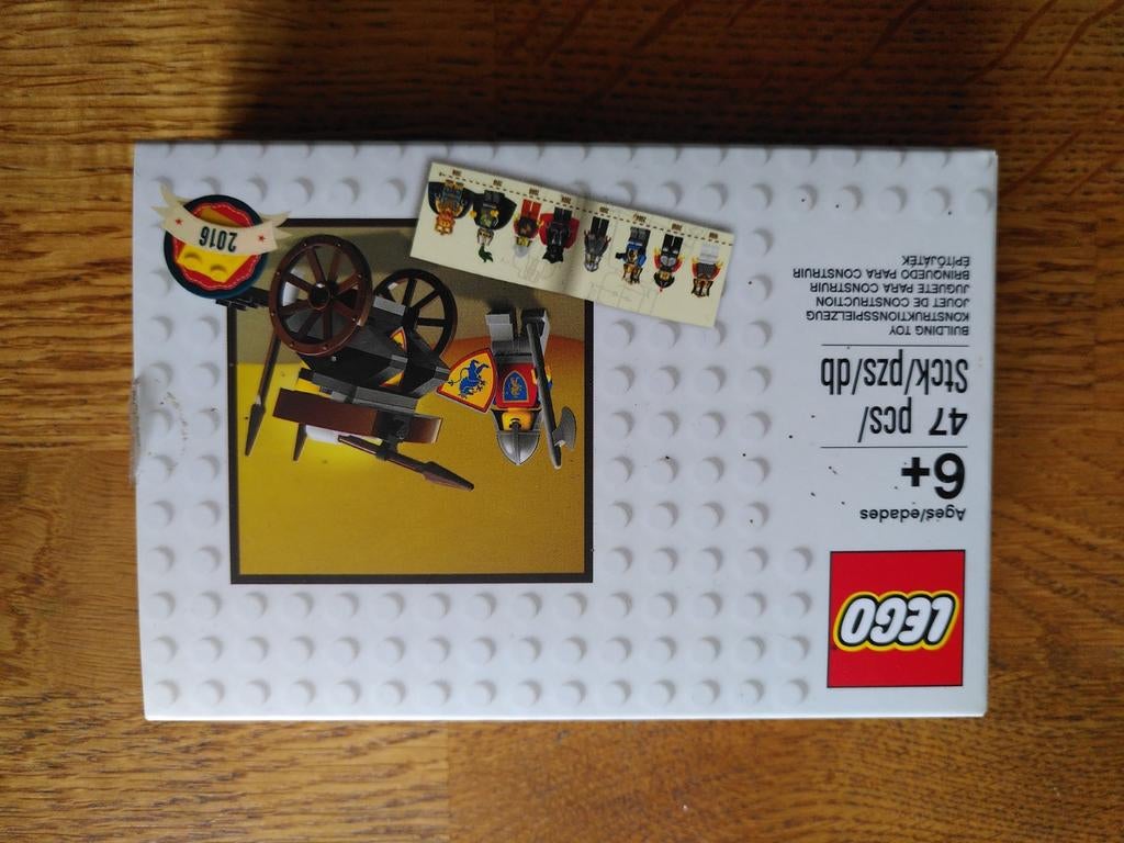 LEGO Castle Katapult 2016 - Nieuw in doos, Lego, Nieuw, Ophalen of Verzenden, Castle