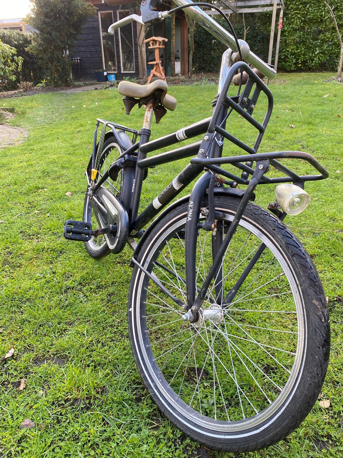 Alpina Cargo fiets - lampje defect, Fietsen en Brommers, Fietsen | Dames | Damesfietsen, Ophalen of Verzenden, Gebruikt, Overige merken