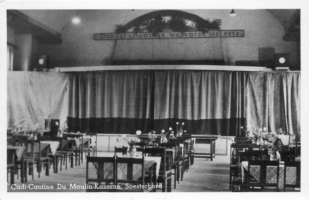 388-500-007 Soesterberg Cadi Cantine Du Moulin Kazerne, Verzenden, Voor 1920, Utrecht