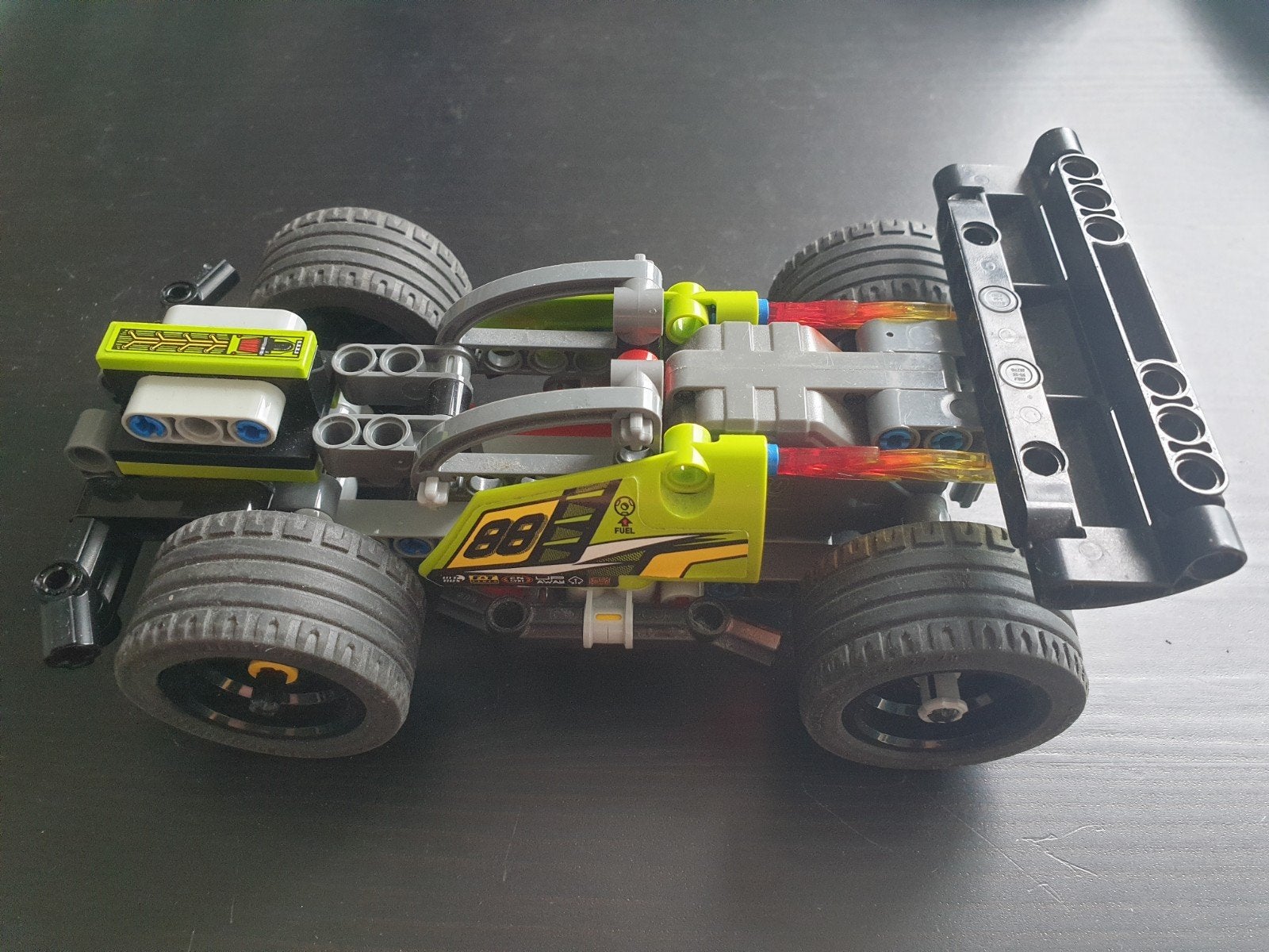 LEGO Technic 42072 Whack! Pull-Back Racer, Ophalen of Verzenden, Zo goed als nieuw, Overige merken