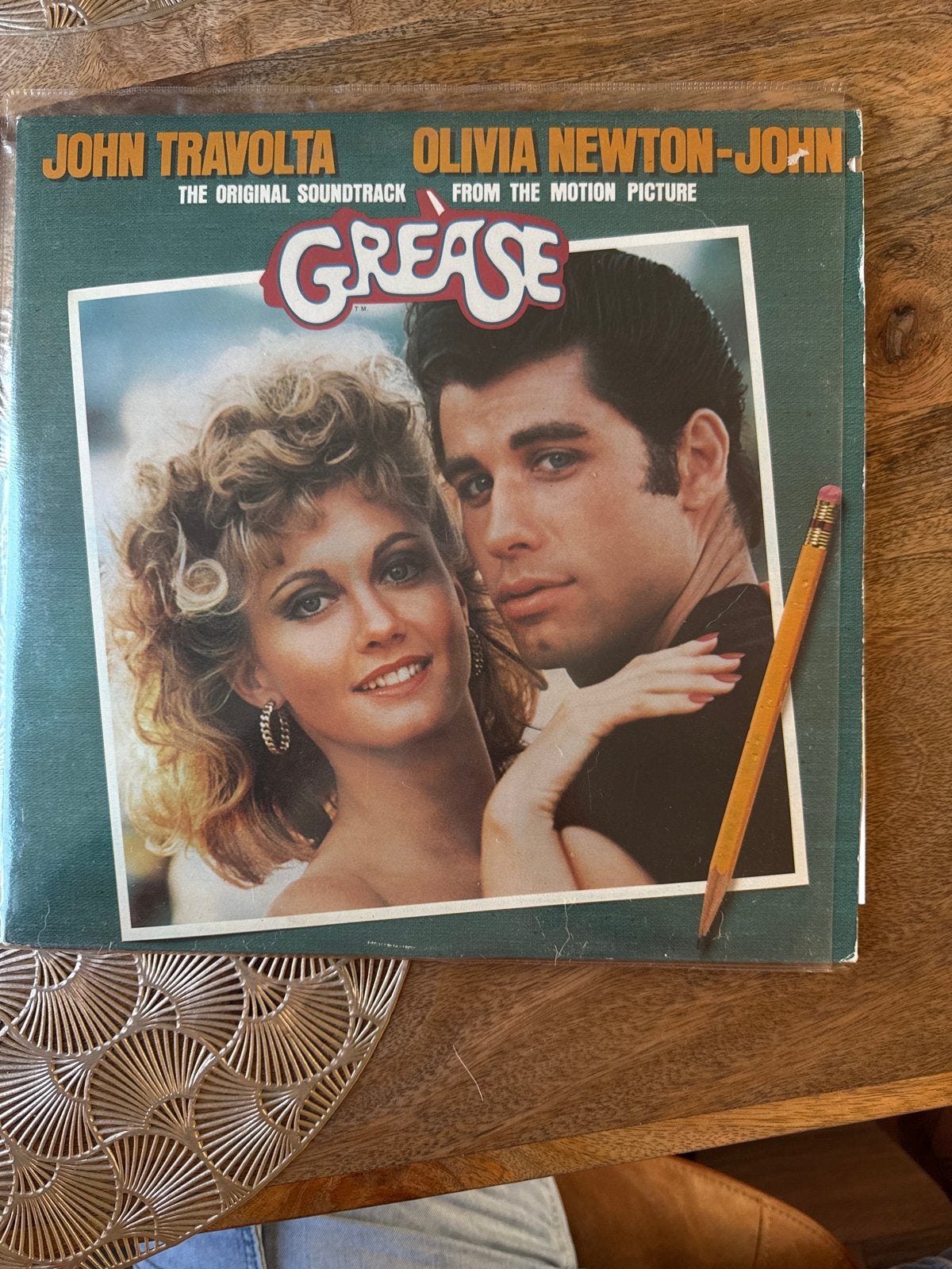 Grease Soundtrack LP - John Travolta & Olivia Newton-John