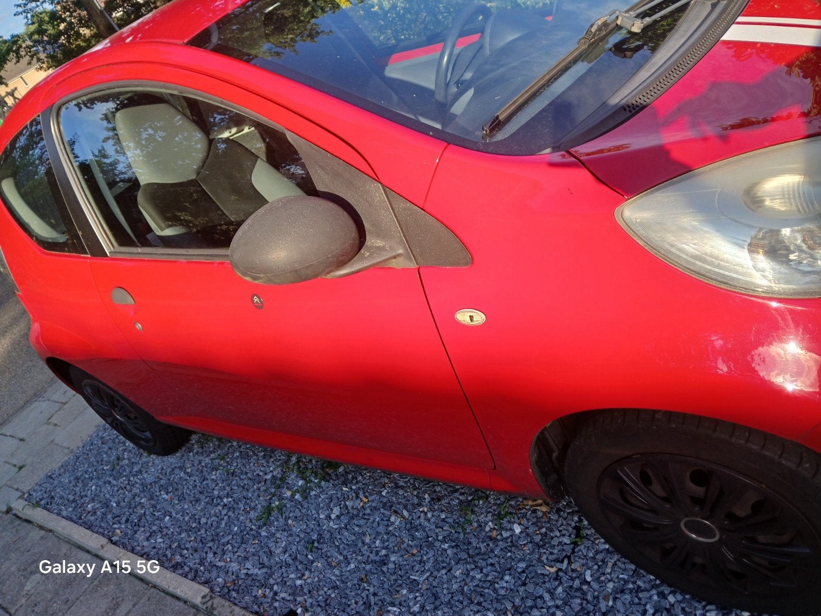 Citroën C1 1.0 3-DRS 2007 Rood, Voorwielaandrijving, Zwart, 4 stoelen, C1