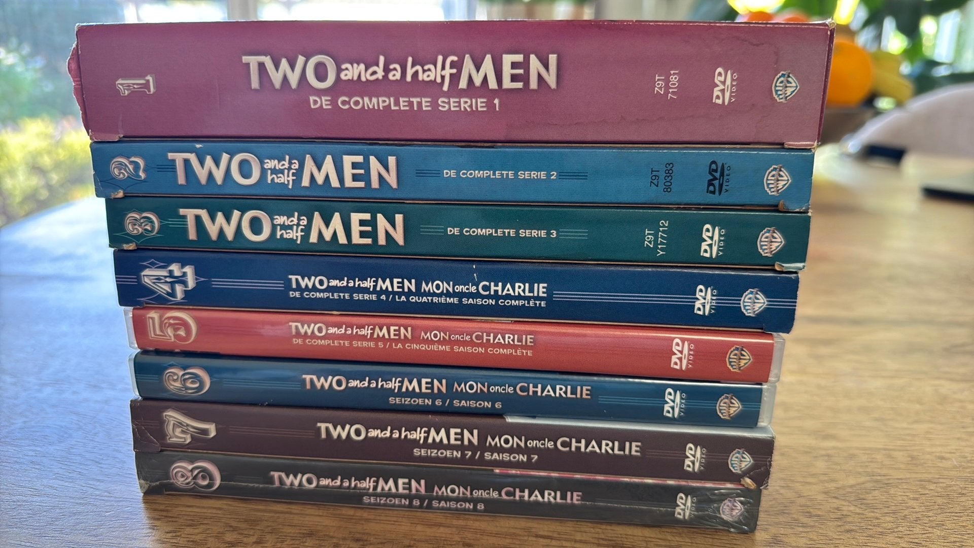 Two and a Half Men seizoen 1 t/m 8 DVD – seizoen 8 nieuw, Alle leeftijden, Ophalen of Verzenden, Gebruikt, Komedie