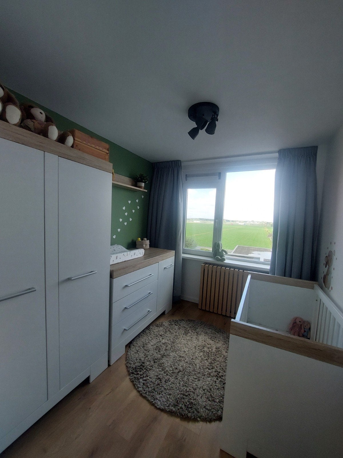 TWF Futura Babykamer commode, ledikant en kast, Ophalen, 50 tot 70 cm, 105 cm of meer, 100 cm of meer