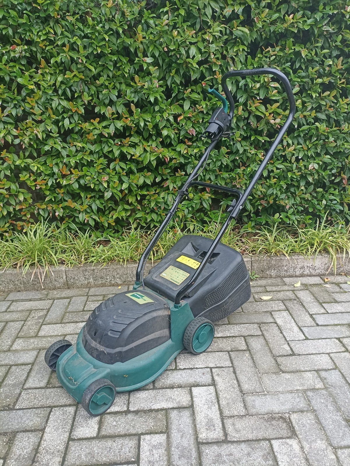 Greenway Elektrische Grasmaaier LM-1032 - 32cm Maaibreedte, Tuin en Terras, Greenway, Cirkelmaaier, Gebruikt, Elektrische grasmaaier