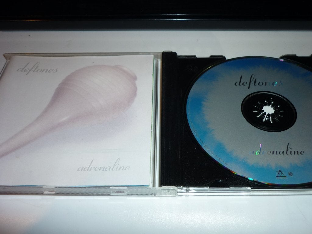 Deftones - Adrenaline CD (Originele uitgave), Verzenden, Zo goed als nieuw, Inclusief boekje, Alternative Rock
