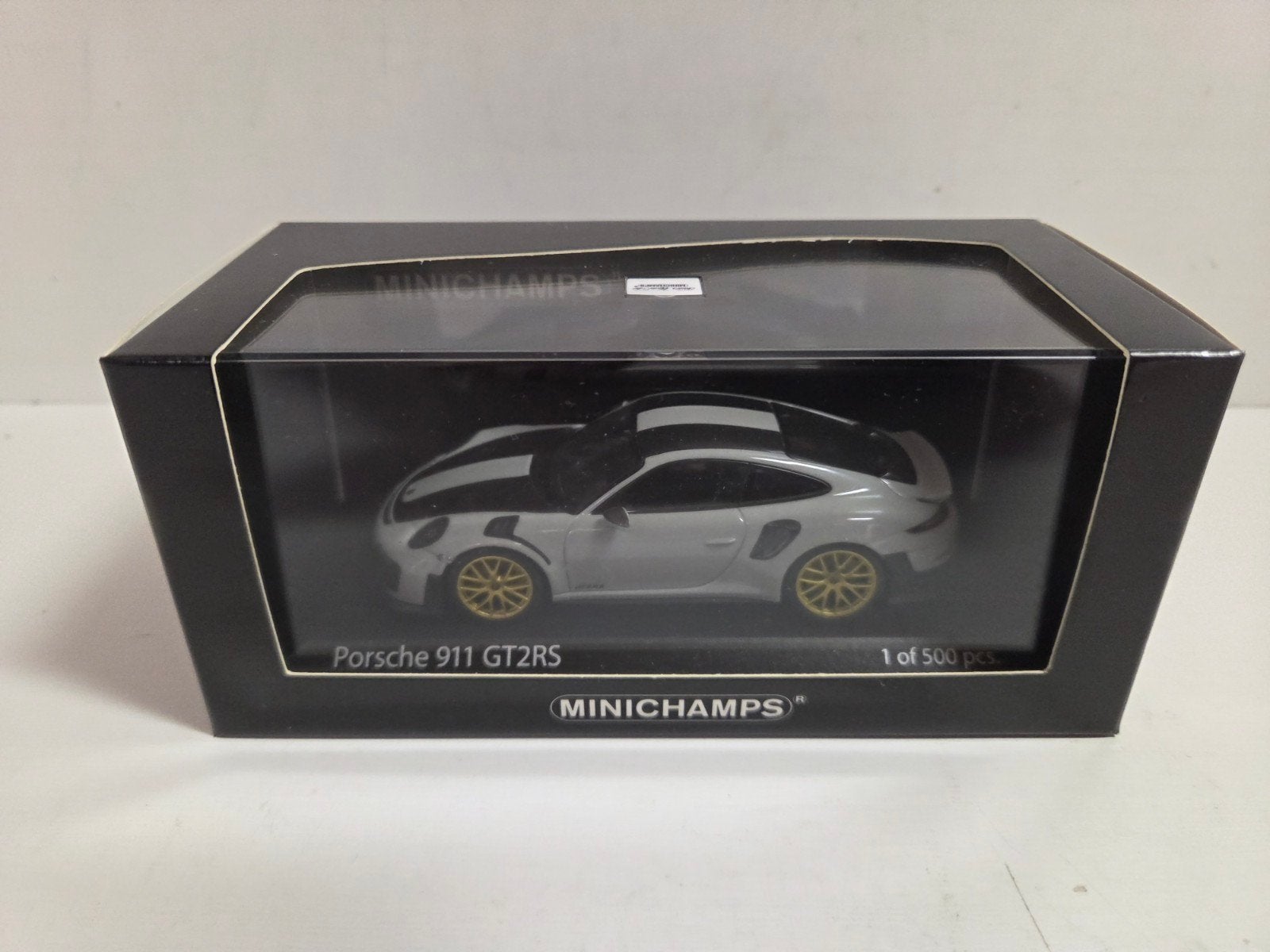 Minichamps Porsche 911 GT2 RS Weissach Paket, Auto, ., Ophalen of Verzenden, Zo goed als nieuw