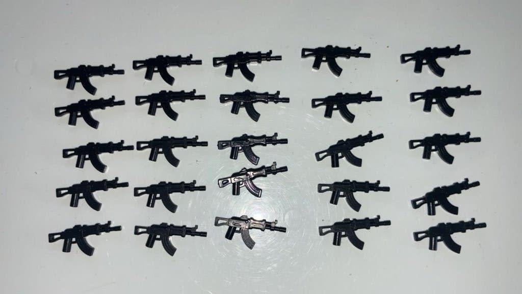 25x lego wapens ak, Ophalen of Verzenden, Nieuw