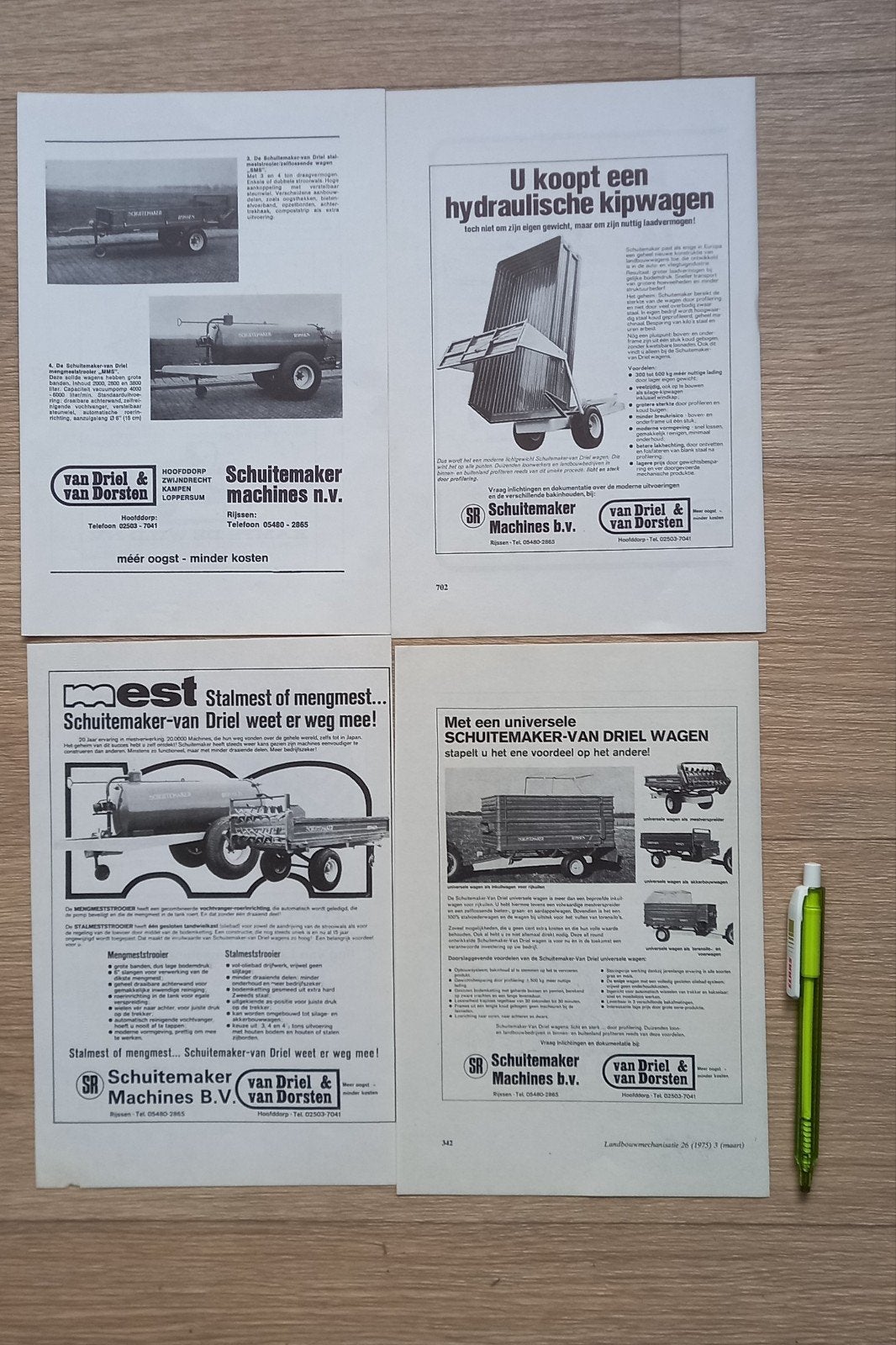 R : Schuitenmaker advertenties., Ophalen of Verzenden, 1920 tot 1940, Tijdschrift