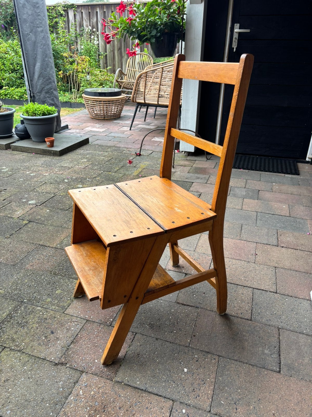 Unieke stoel - trapje combinatie, Ophalen, Gebruikt, Overige kleuren, Eén
