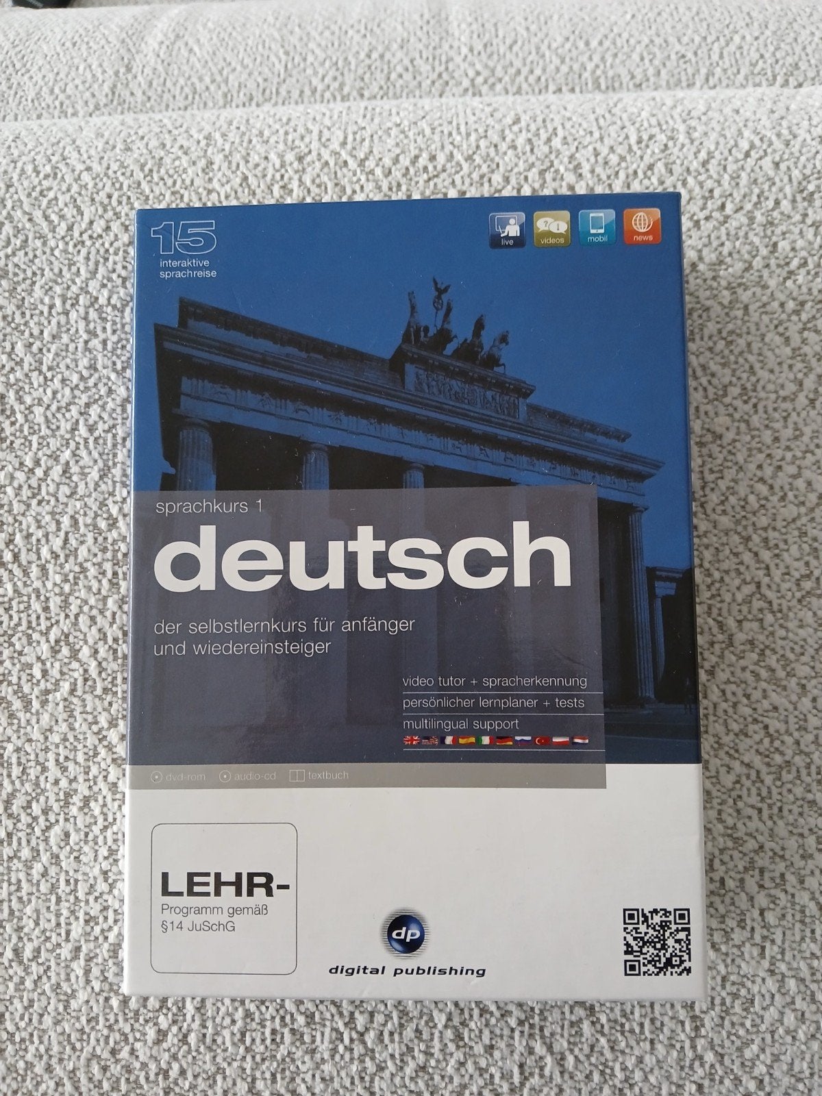 Duits zelfstudiepakket - Sprachkurs 1, Ophalen of Verzenden, Zo goed als nieuw, Digital Publishing