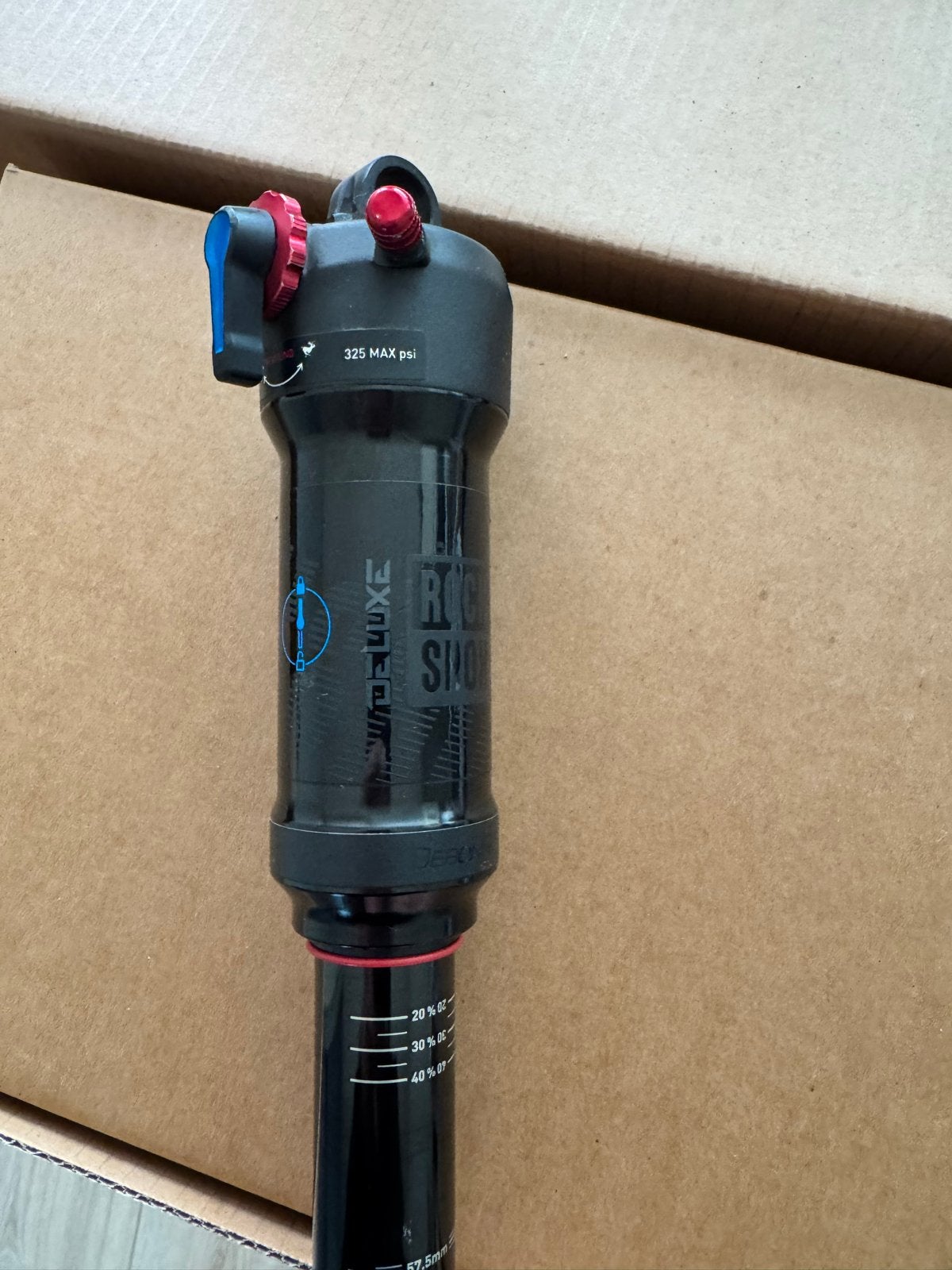 RockShox Deluxe Select+ Achterdemper 230x57,5, Fietsen en Brommers, Overige typen, Ophalen of Verzenden, Zo goed als nieuw, Aluminium