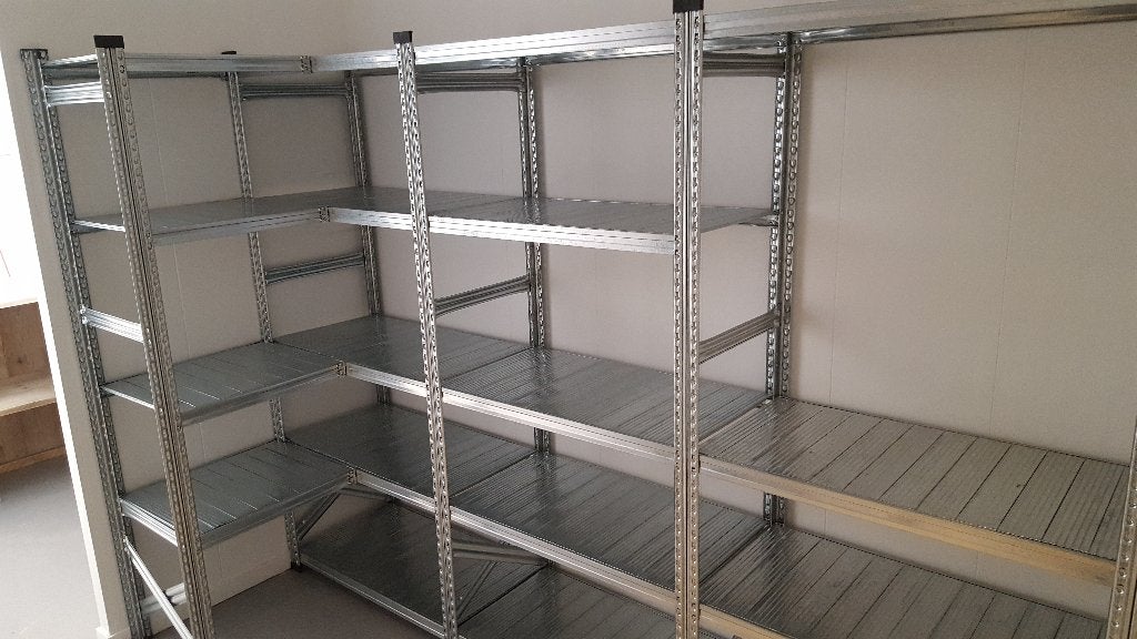 Industriele kwaliteit stellingkasten modulair systeem, Huis en Inrichting, Kasten | Stellingkasten, Ophalen, Nieuw