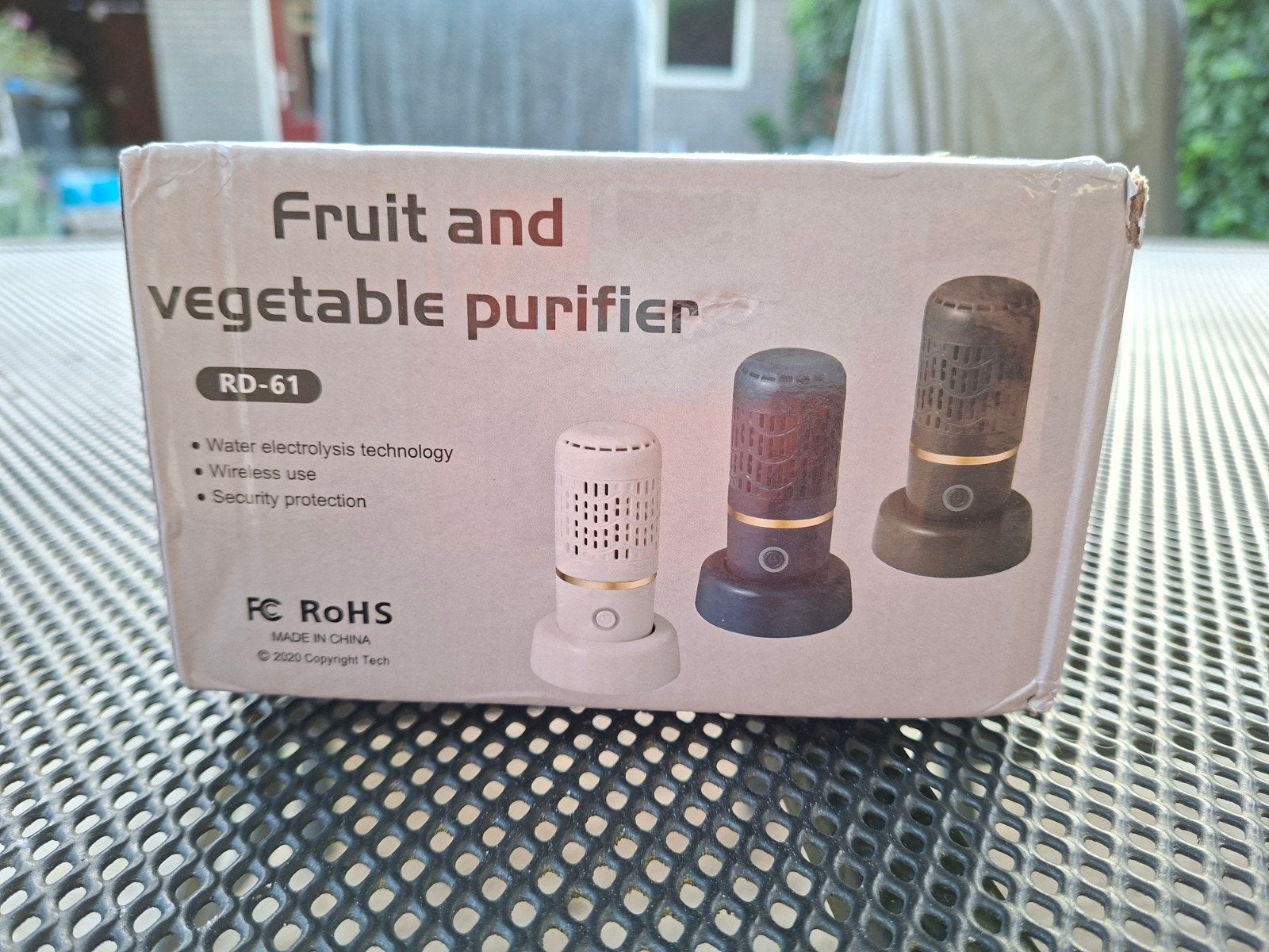 Fruit- en Groentereiniger, Ophalen of Verzenden, Nieuw