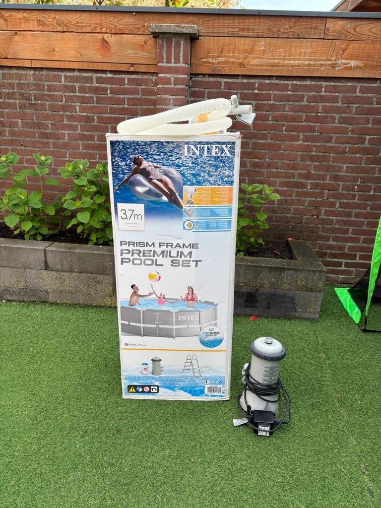 Intex zwembad, Minder dan 80 cm, Ophalen of Verzenden, Zo goed als nieuw, Opzetzwembad